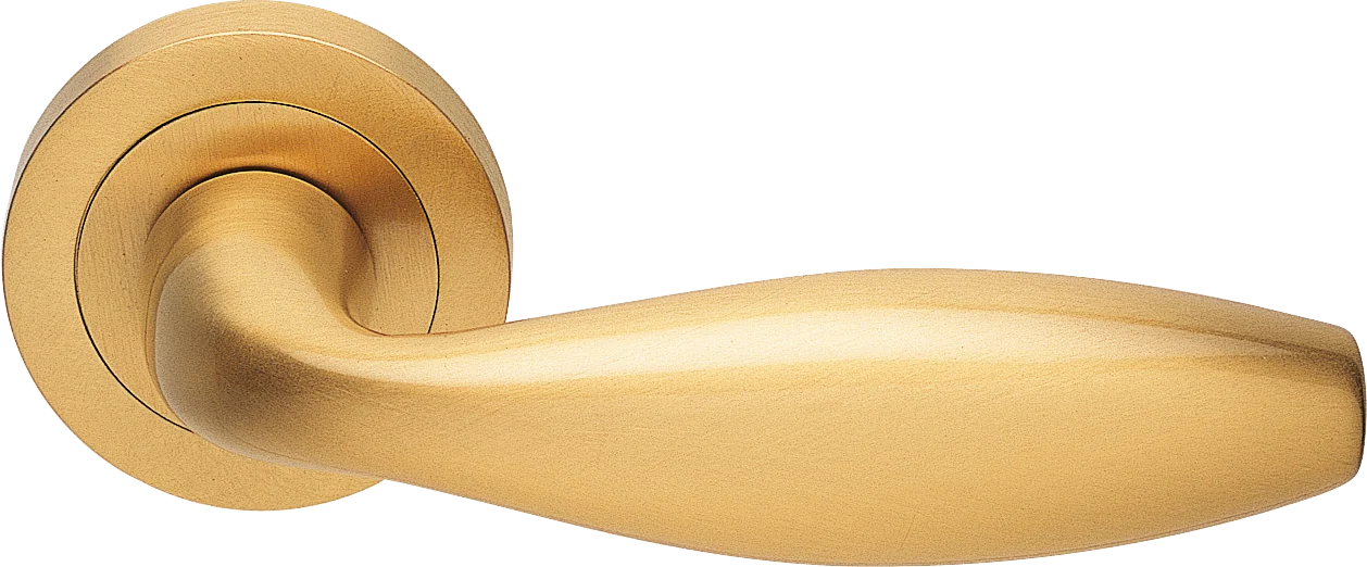 SIENA R2 OSA, ручка дверная, цвет - матовое золото фото купить Набережные Челны