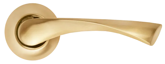 КАПЕЛЛА, ручка дверная MH-01 SG, цвет мат. золото фото купить в Набережных Челнах