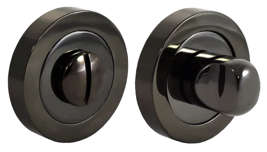 LUX-WC-R2 NIN, завертка сантехническая, цвет - черный никель фото купить Набережные Челны