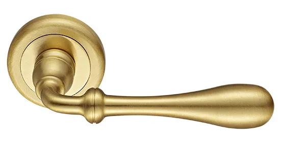 MARY R4 OSA, ручка дверная, цвет - матовое золото фото купить Набережные Челны